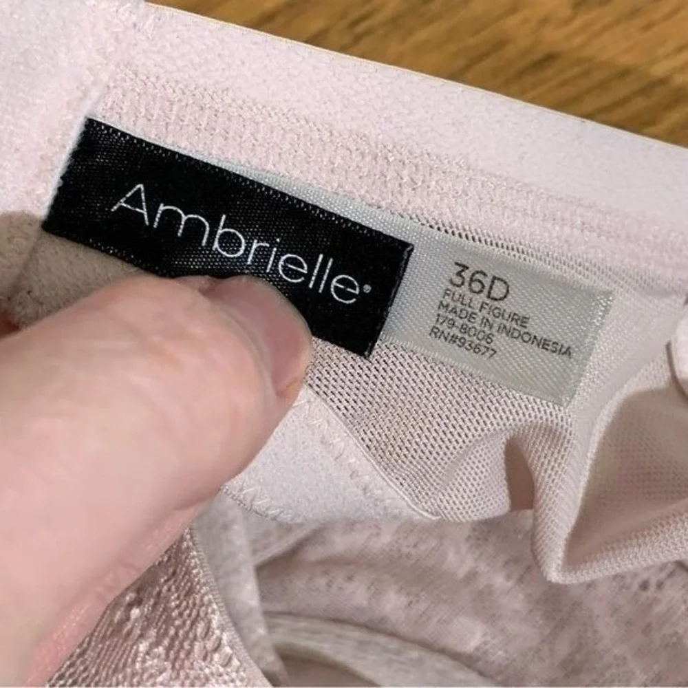 Ambrielle unlined bra
